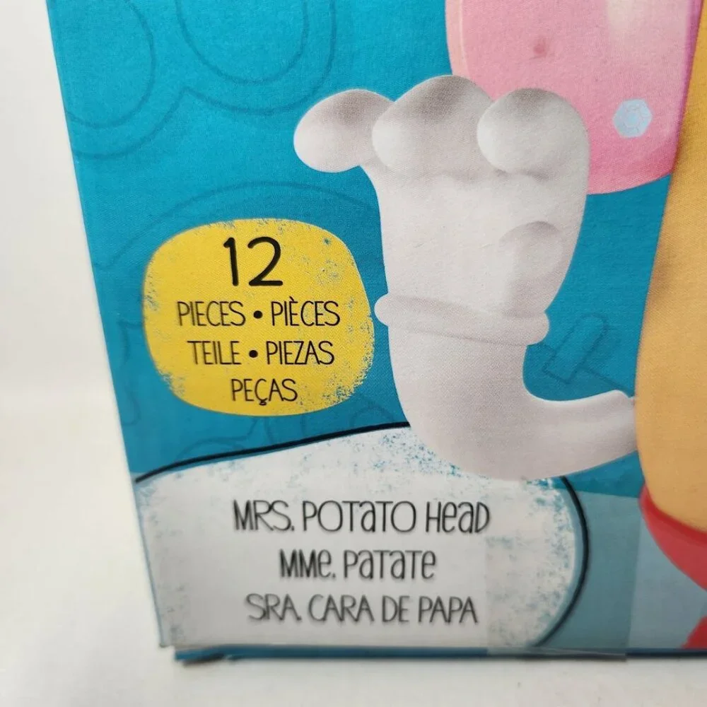 Potato Head Mrs. Potato Head Classic Toy Toddler12 Parts Pieces Learning Toy INC